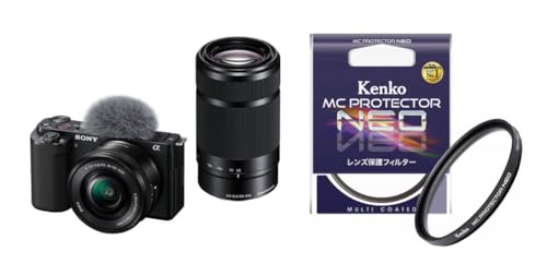 SONY SELP1650 ズームレンズ　保護フィルター Amazon | SONY(ソニー) 【ZV-E10 Y と 49mm用レンズ保護